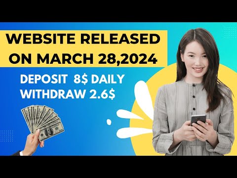 Released just now | Deposit 8$ get daily 2.6$ withdraw