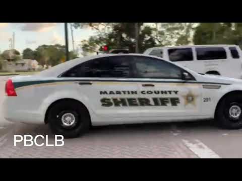 Martin County Sheriff Patroling