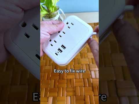 Hot Selling Power socket with 3 ways 2 USB charging ports and 1 Type c port #powersocket