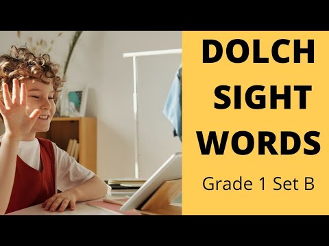 Dolch Sight Words Gr1-Set B