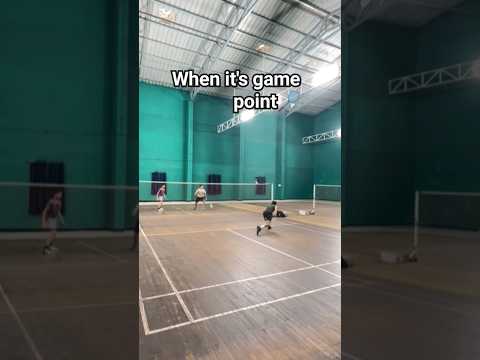 when it's game point 🥵🏸#longrally #badminton #subscribe