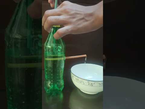 Air Pressure Bottle Experiment #trending #experiment #scienceexperiment #viral #ytshorts