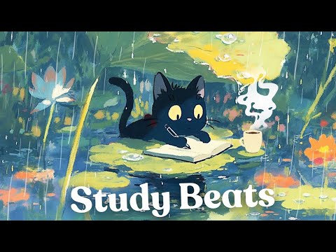 Jazzy Lo-fi HipHop - Study Beats ☂️ Boost Focus & Productivity for Studying and Work