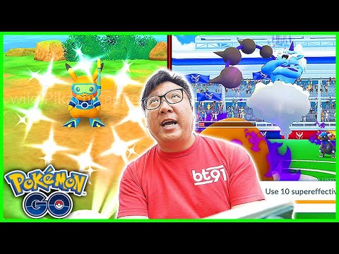 We Duoed a Legendary Pokemon, and Had World Championship Pikachu Encounters - Pokemon GO