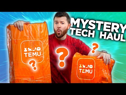 Mystery Temu Tech Haul Unboxing!