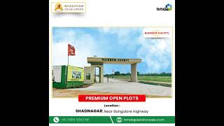 Open plots in Shadnagar, Hyderabad, Near Bangalore Highway #shorts #newpost #trending #openplots