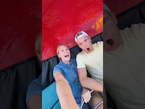 Hunter almost threw up on the ride 🤣