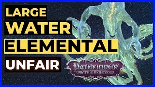 PATHFINDER: WOTR - Large WATER ELEMENTAL on UNFAIR