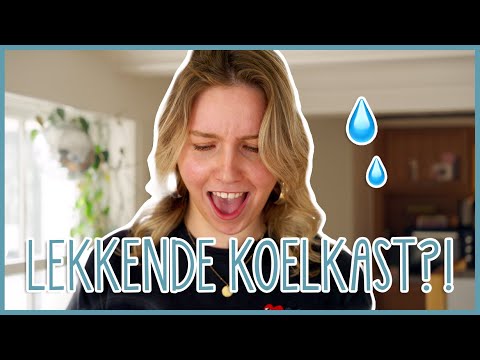 HELP, MIJN KOELKAST LEKT!💦