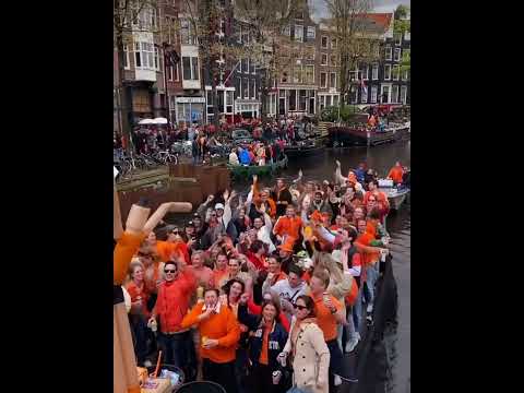 King's Day Amsterdam #netherlands