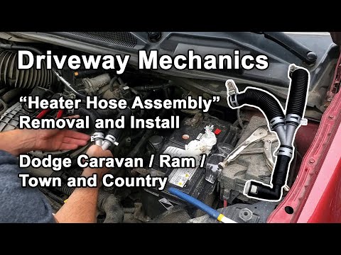 Heater Hose Assembly Install - Dodge/Chrysler 3.6L Pentastar Engines - Driveway Mechanics