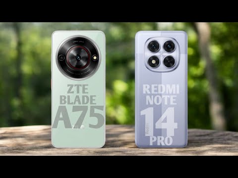 ZTE Blade A75 vs Redmi note 14 pro | zte blade a75 vs note 14 pro | specs and review 🔥