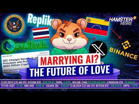 Venezuela bans Binance & X, SEC targets $650m Ponzi, AI Chatbot marriages? ⚡️ Hamster News