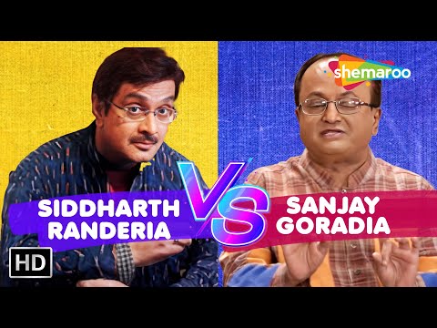 Gujjubhai Ni Golmaal & Joke Samrat | Comedy Scenes | Siddharth Randeria VS Sanjay Goradia