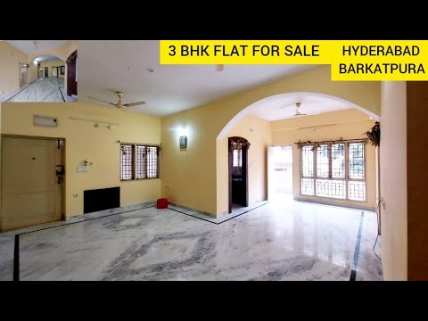 HYDERABAD BARKATPURA 3 BHK FLAT FOR SALE