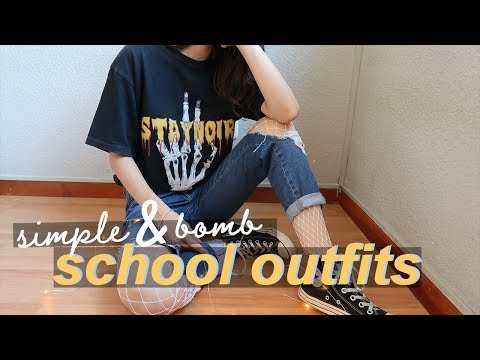 LOOKBOOK: BOMB LOOKS FOR SCHOOL | aleely