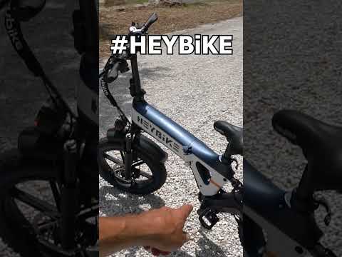 #HEYBiKE Sent this EPIC Collapsible E-Bike 🚲