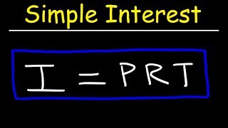 Simple Interest Formula