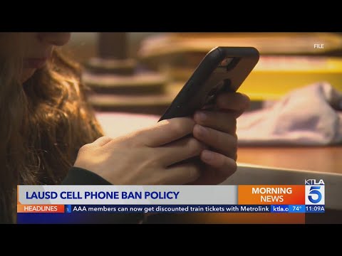 LAUSD details how the cell phone ban will work, announces start date