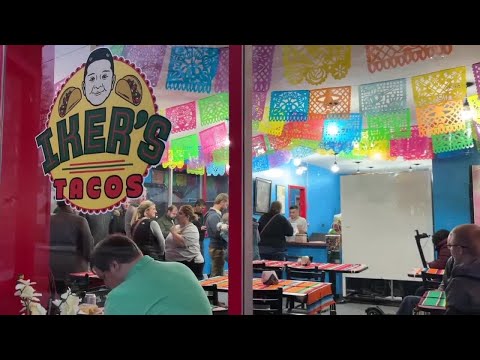 'It’s been a busy first day': Iker's Tacos opens to outpouring of support