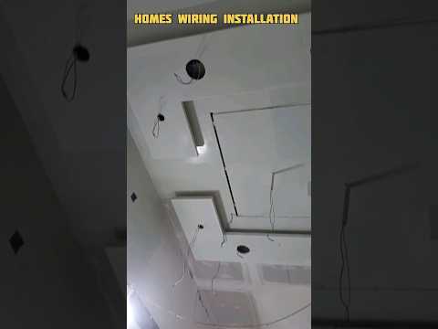 Home's Wiring Installation 🙂 #construction #home #electrician