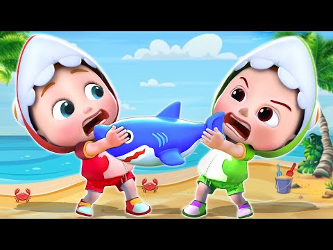 Baby Sharks |  Simple Kid Song | CoComelon Nursery Rhymes & Kids Songs