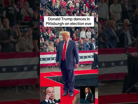 Trump dancing the night before the election 🇺🇸 #donaldtrump #trump