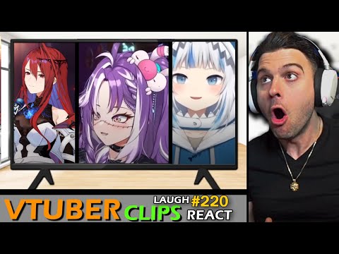 REACT and LAUGH to VTUBER clips YOU send Ep#220 ( DEBUT EDITION )