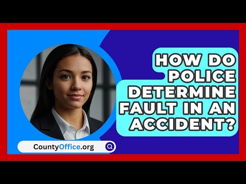 How Do Police Determine Fault In An Accident? - CountyOffice.org