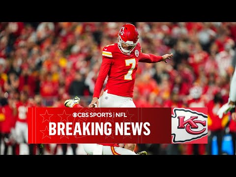 Harrison Butker OUT Sunday vs. Bills with a knee injury | Breaking News