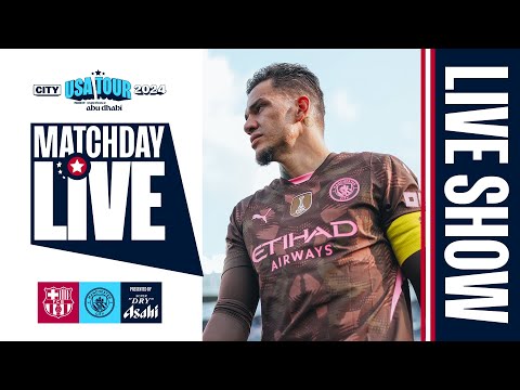 CITY FACE BARCELONA IN ORLANDO! | MATCHDAY LIVE | Barcelona v City | USA Tour