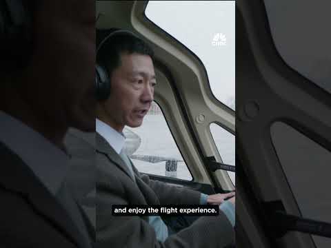 Test flight: China's driverless air taxi