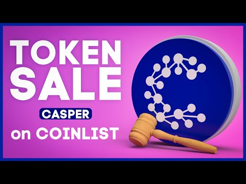 💰 Casper TOKEN SALES on COINLIST - What is it and how to participate in it?