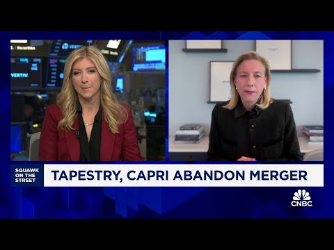 Tapestry CEO on abandoned merger with Capri Holdings