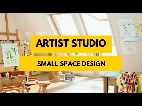 100+ Awesome Small Space Artist Studio Design Ideas