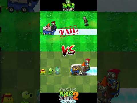 Pvz 2 Vs Pvz - kernel Pult, Peashooter, Sea Shroom Vs Zomboni zombie Team #shorts