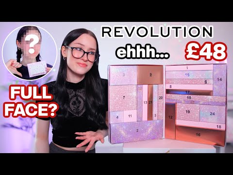 UNBOXING THE REVOLUTION ADVENT CALENDAR 2024 + FULL FACE?