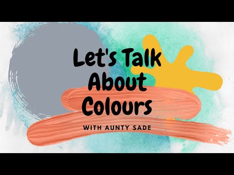 Let's Talk About Colours || Circle Time Education || Mon 16/5/22.