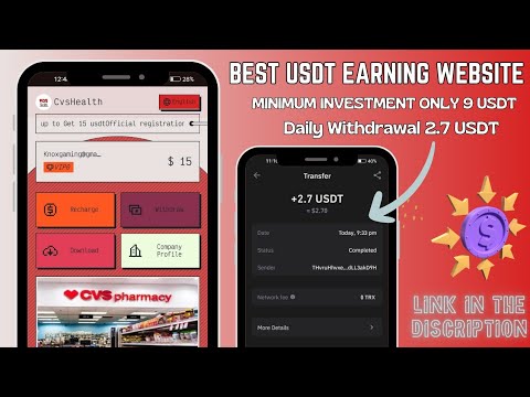 USDT MONEY-MAKING WEBSITE 🤑 || USDT MINING WEBSITE|| USDT ORDER GRABBING WEBSITE