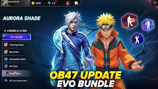 NEW EVO BUNDLE IN FREE FIRE l FREE FIRE NEW EVENT l FF NEW EVENT l OB47 UPDATE FREE FIRE