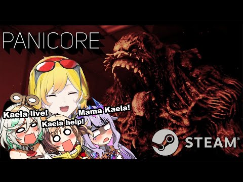 Mommy Kaela brings her three children to PANICORE world |  Biboo Gigi Cecilia 『Hololive』