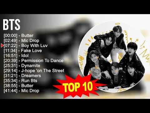 BTS 2023 MIX ~ Top 10 Best Songs ~ Greatest Hits ~ Full Album