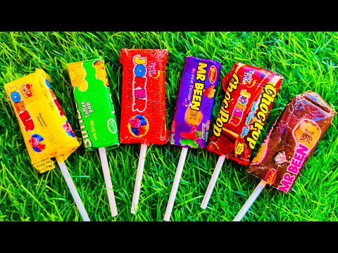 Some popular Candies in the World | New Milk Bottle | mini Cooking | Ice Cream Pop It | Asmr Coca