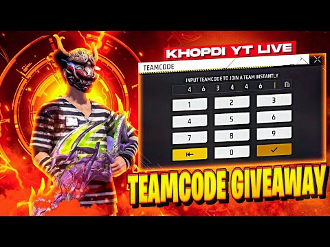 FREE FIRE LIVE CUSTOM ROOM GIVEAWAY || CUSTOM ROOM LIVE DIAMOND GIVEAWAY