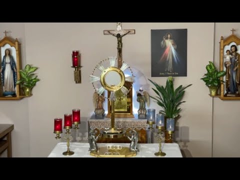 LIVE Eucharistic Adoration - Sisters of Divine Mercy