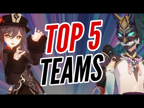 TOP 5 MOST POPULAR TEAMS IN GENSHIN IMPACT