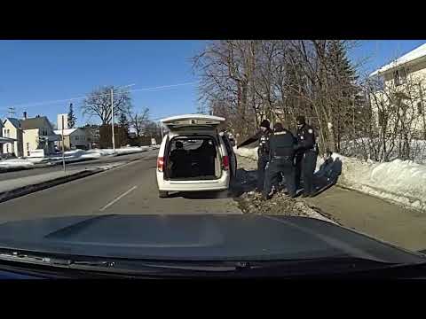 Officers Help Man Stranded in Wheelchair During Arctic Cold