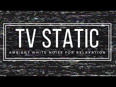 TV Static Effect Noise  📺 Sounds for Deep Sleep and Relaxation - 4 Hours TV White Noise