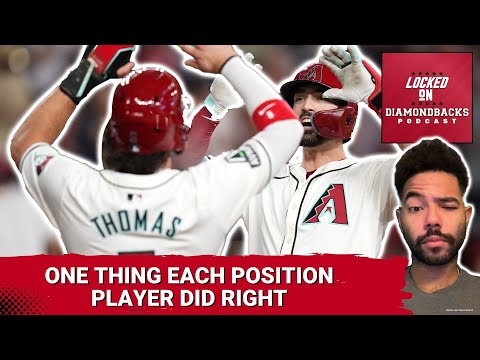 One Thing Each Arizona Diamondbacks Position Player Did Right in 2024