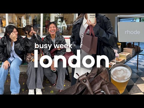 Living in London 🍂☕️ | Adjusting to the City, Rhode Pop Up, Richmond, Cafe Hopping Hackney